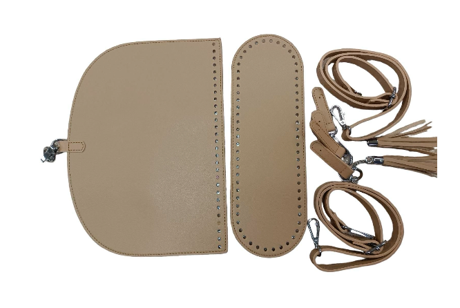 Set zaino con patta fondo e tracolle K009