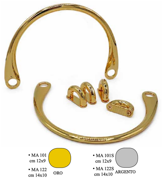 Manico per borse metallo MA122 MA101