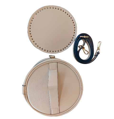 Set secchiello rotondo con fodera e tracolla K011