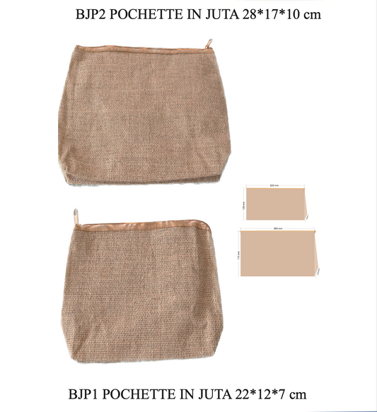 Pochette in juta