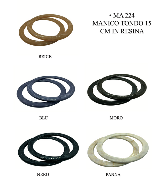 Manici per borse in resina MA224